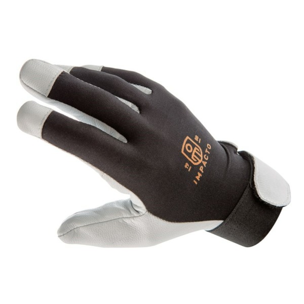 BG413 Anti-Vibration Leather Glove - Full Finger